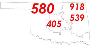 Oklahoma-area-codes
