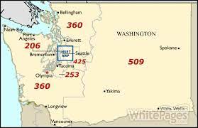 Washington-area-codes