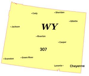 Wyoming-area-codes